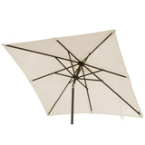 Cream Parasol - 2m Square  - Laura James