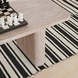 Orla 110cm Limewash Coffee Table - Laura James 