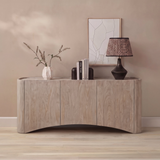 Octavia 3 Door Sideboard - Limewash
