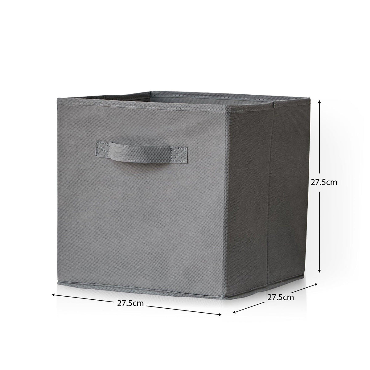 Cara 9 Cube Storage Unit & 4 Grey Handled Box Drawers – Laura James