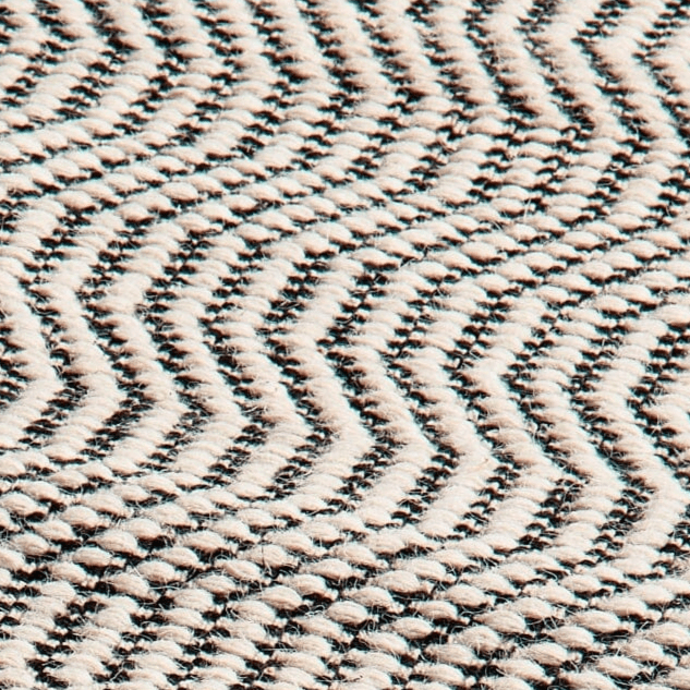 Alverton Rug Swatch - Clay & Black - Laura James 