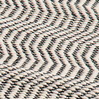 Alverton Rug Swatch - Clay & Black