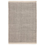 Atcham Black/Natural Pebble Wool with Cotton Rug - 160 x 230cm