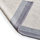 Outlet - Elston Cotton Rug - Mist Grey - 160cm x 230cm