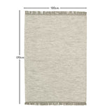 Hanbury Wool/Cotton Rug - Clay & Natural - 120 x 170cm