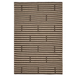 Rushall Wool and Cotton Rug - Gunmetal Grey - 160 x 230cm