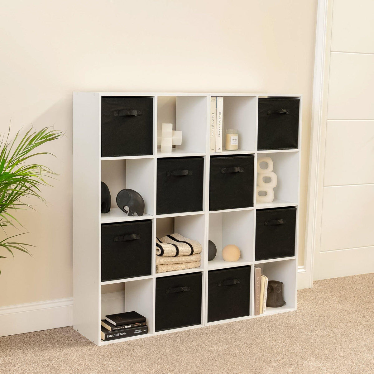 Cube Storage Building Cube Wall Storage Systems Wall Cube Shelf 80x15x78.5cm Grey