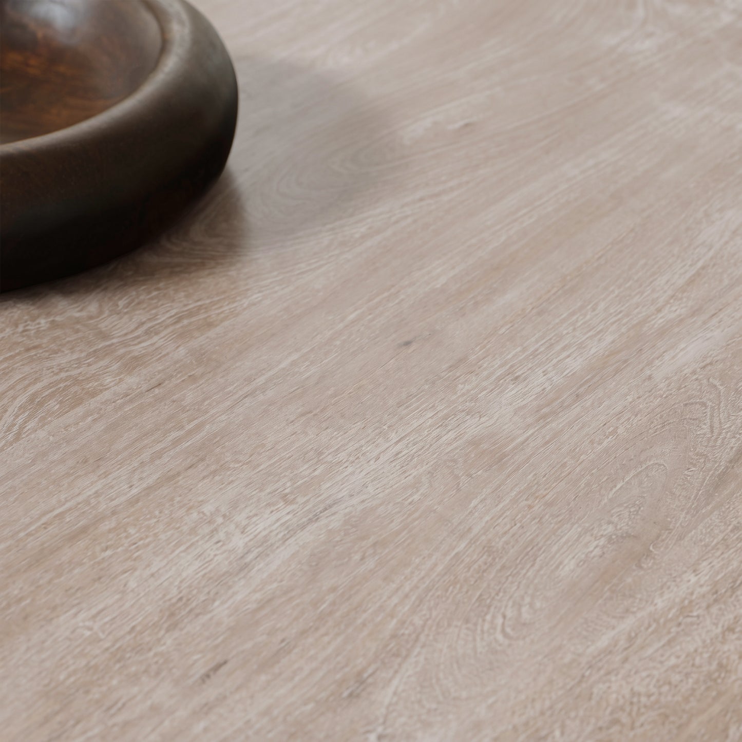 Alder 107cm Limewash Freeform Coffee Table - Laura James 
