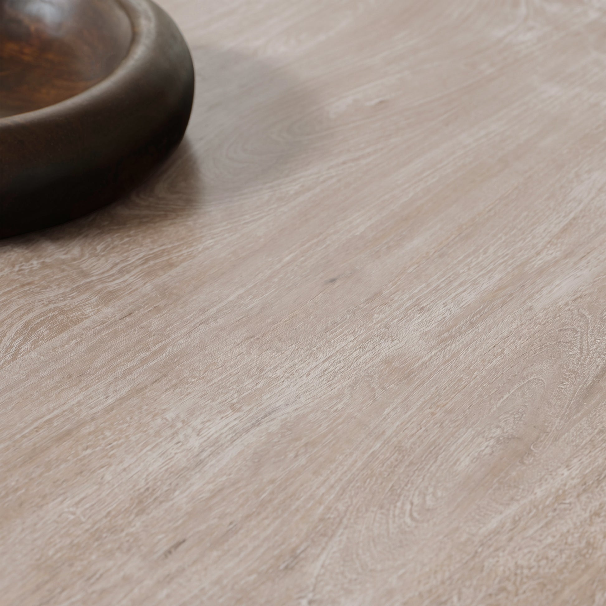 Alder 107cm Limewash Freeform Coffee Table - Laura James 