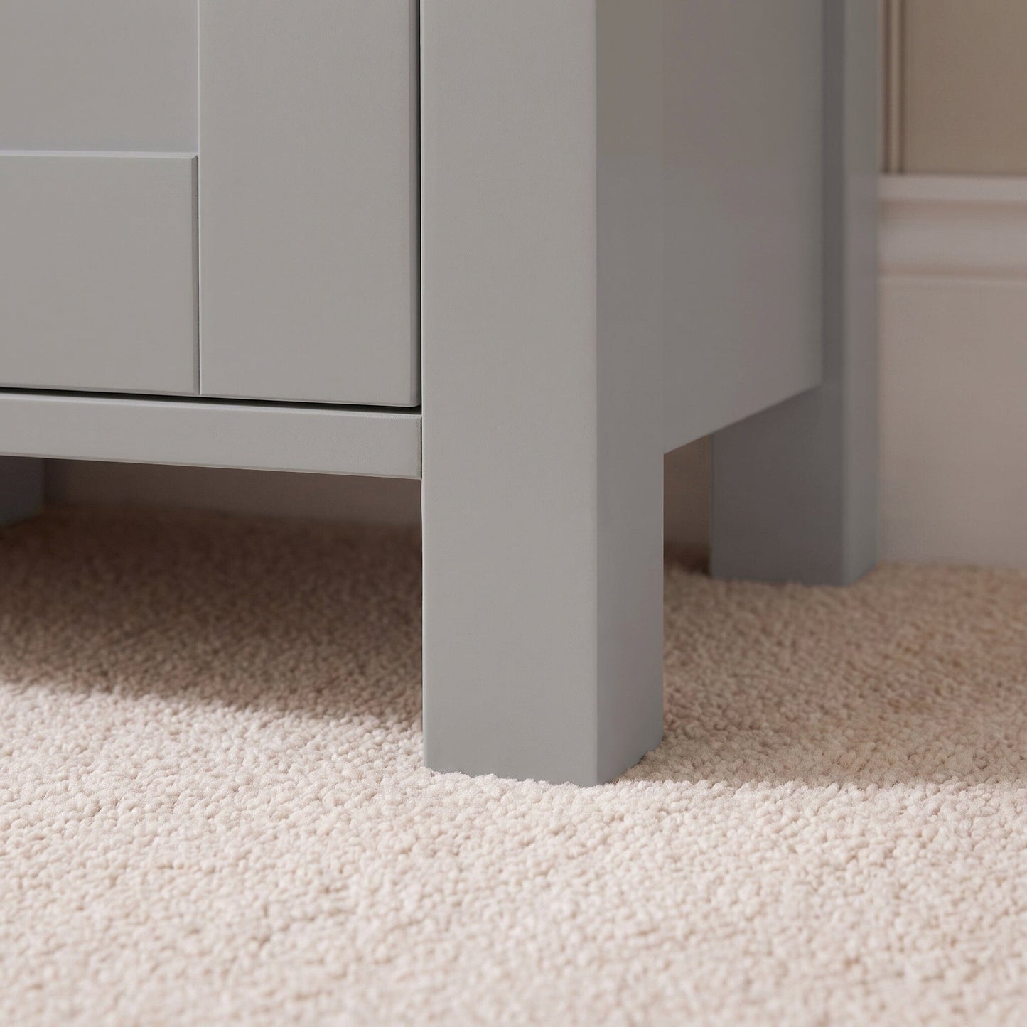 Bampton 3 Door Sideboard - Stone Grey - Laura James 