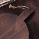 Beenham 50cm Rectangular Wooden Serving Board - Coffee Brown Mango Wood - Laura James 