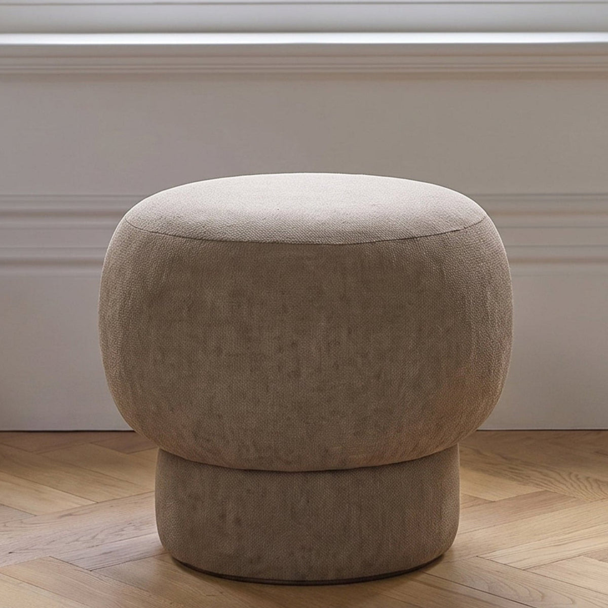 Jovi Footstool - Natural Brown - Laura James 