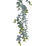 Viken 180cm Frosted Christmas Garland - Green - Laura James