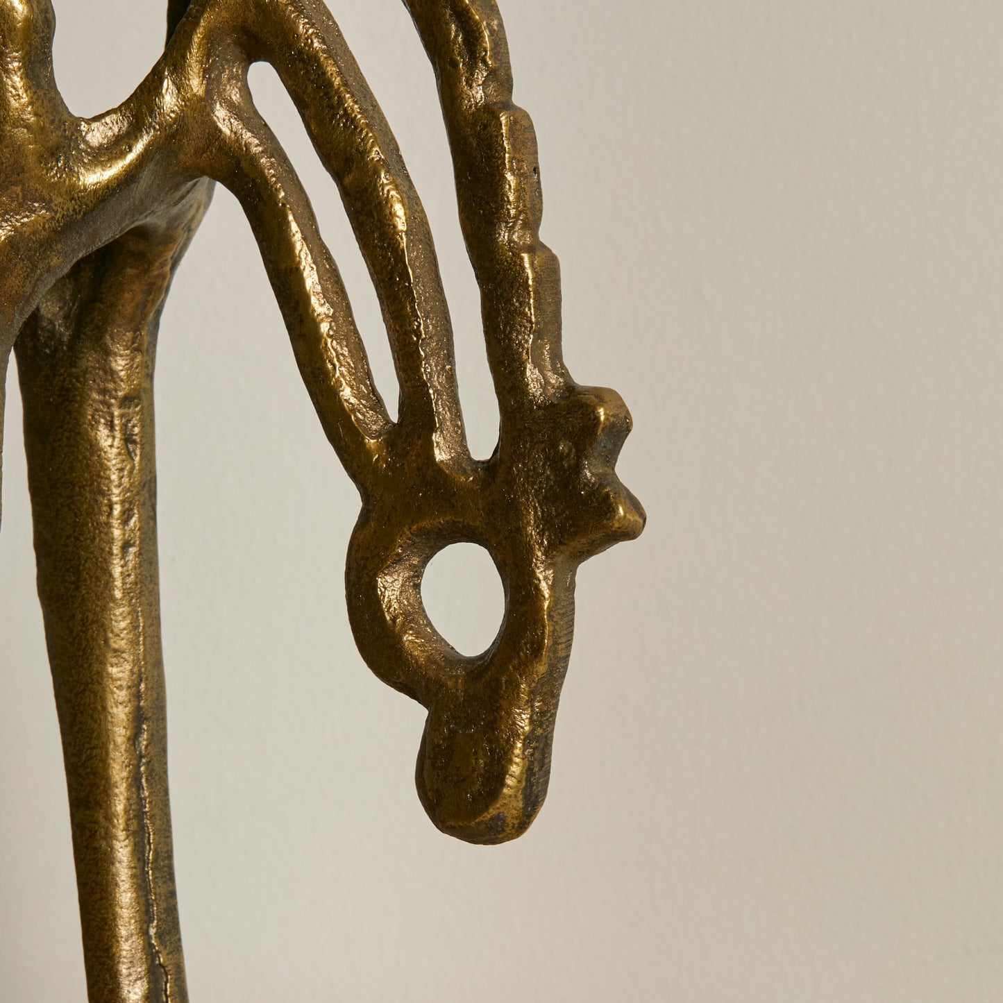 Newbury 25cm Metal Horse Ornament - Gold