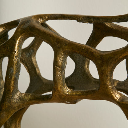 Newbury 25cm Metal Horse Ornament - Gold