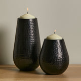 Hale 13.5cm Metal Candle Holder - Black Bronze