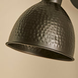 Outlet - Hale Metal Plug in Wall Light - Black