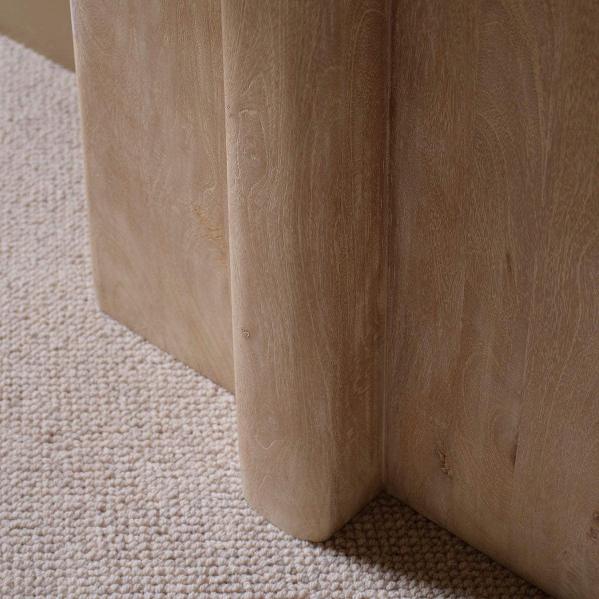 Bastian 110cm Console Table - Limewash - Laura James 