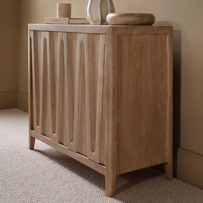 Bastian 2 Door Sideboard - Limewash - Laura James 