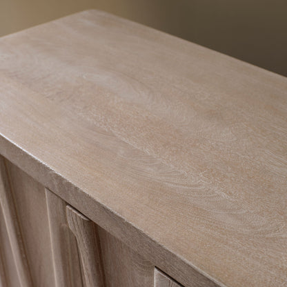 Bastian 3 Door Sideboard - Limewash - Laura James 