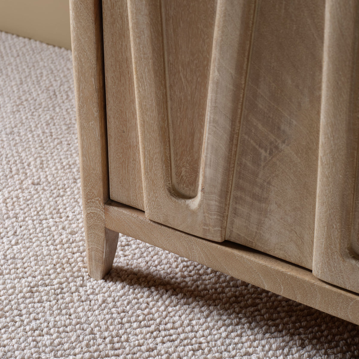 Bastian 3 Door Sideboard - Limewash - Laura James 