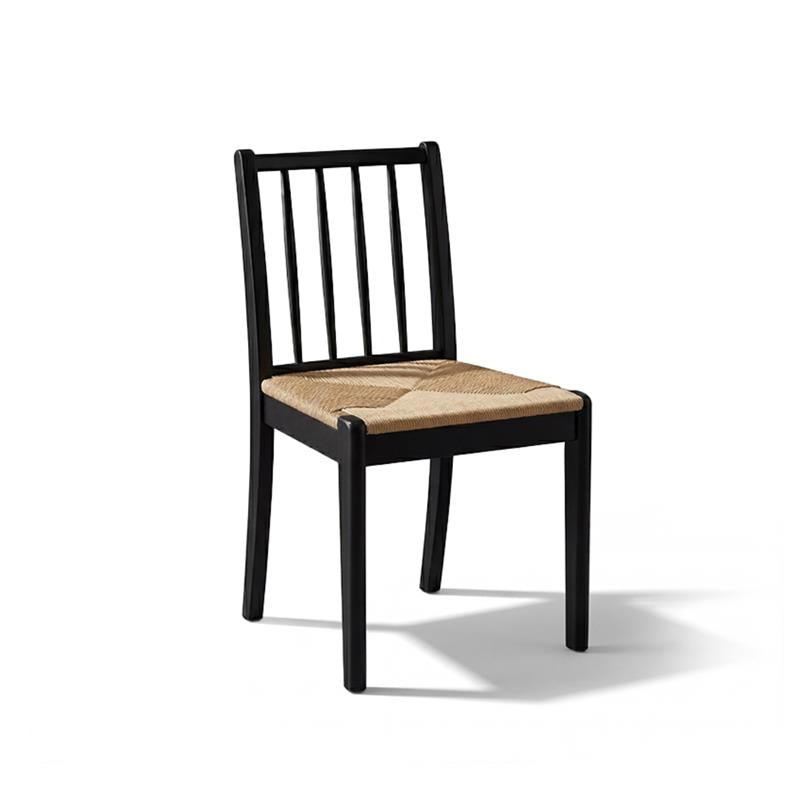 Tilly Natural String Pale Oak Dining Chairs - Set of 2 - Laura James