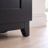 Makani 2 Door Sideboard - Noir Black - Laura James 