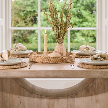 Octavia 220cm Limewash Dining Table - Laura James 