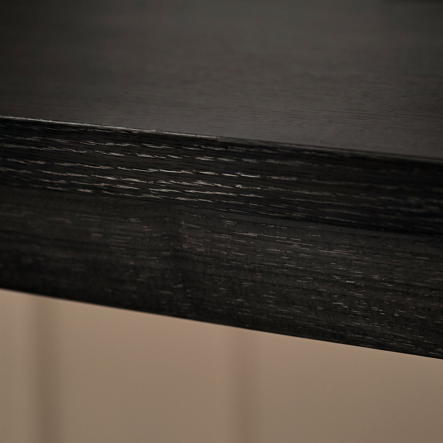Sabina 100cm Rectangular Desk - Black Oak - Laura James 