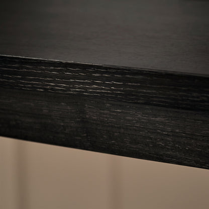 Sabina 100cm Rectangular Desk - Black Oak - Laura James 