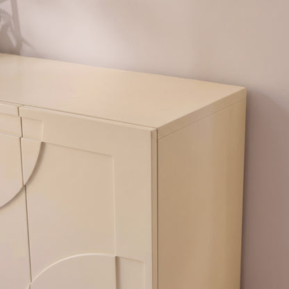 Makani 4 Door Sideboard - Driftwood - Laura James 