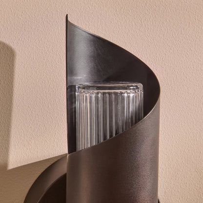 Levington 25cm IP44 Wall Light - Black Bronze - Laura James 