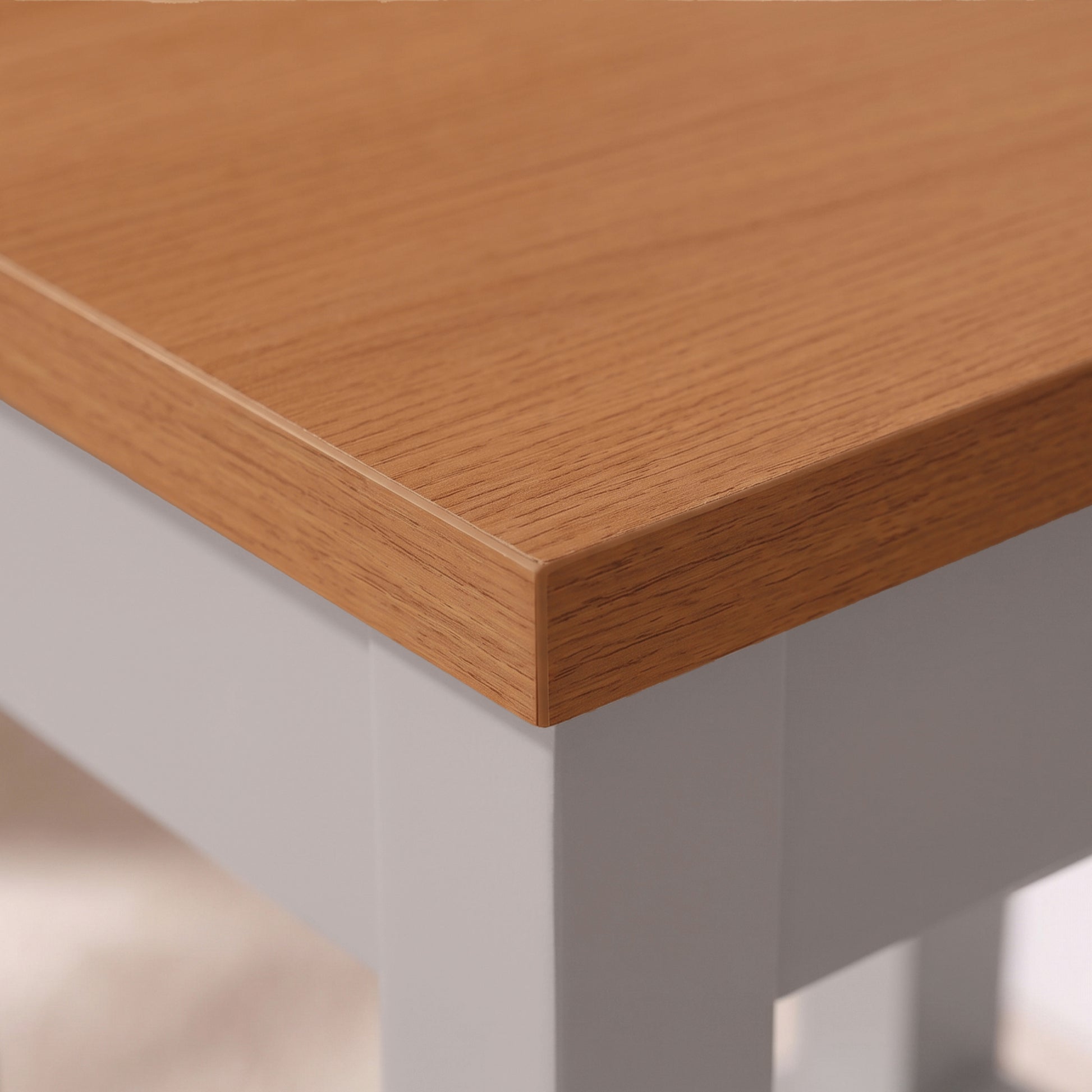 Bampton Stone Grey Side Table - Laura James 