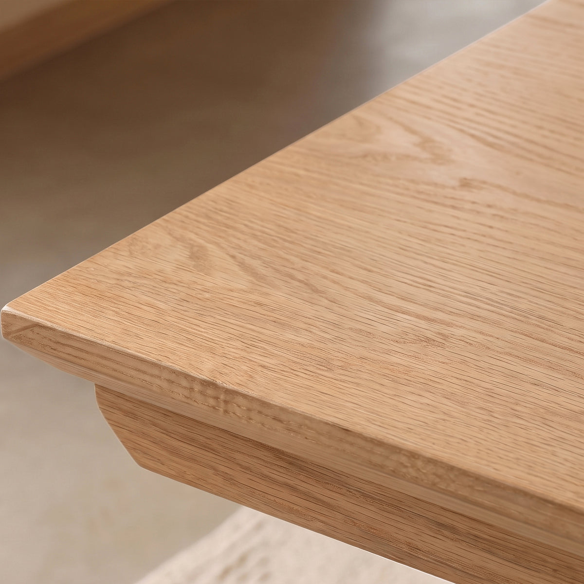 Sabina 160-240cm Pale Oak Extending Dining Table Set - 4 Seater - Ella Pale Oak Carver Chairs