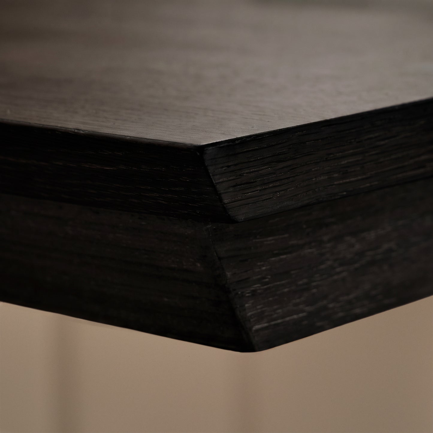Sabina 100cm Rectangular Desk - Black Oak - Laura James 