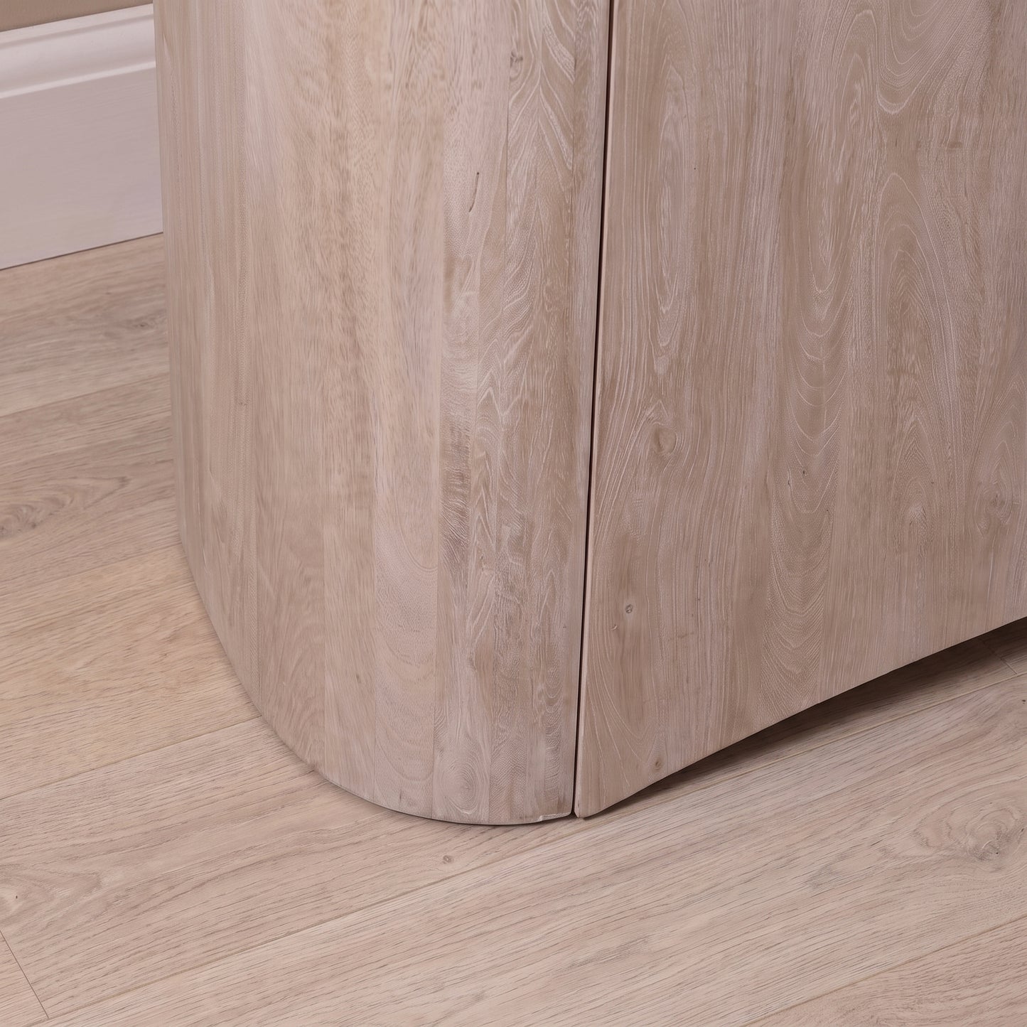 Octavia 3 Door Tall Sideboard - Limewash - Laura James 