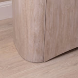 Octavia 3 Door Tall Sideboard - Limewash - Laura James 