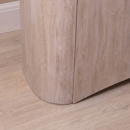Octavia 3 Door Tall Sideboard - Limewash - Laura James 