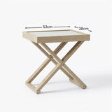 Akira Glass Top for Garden Side Table - Laura James