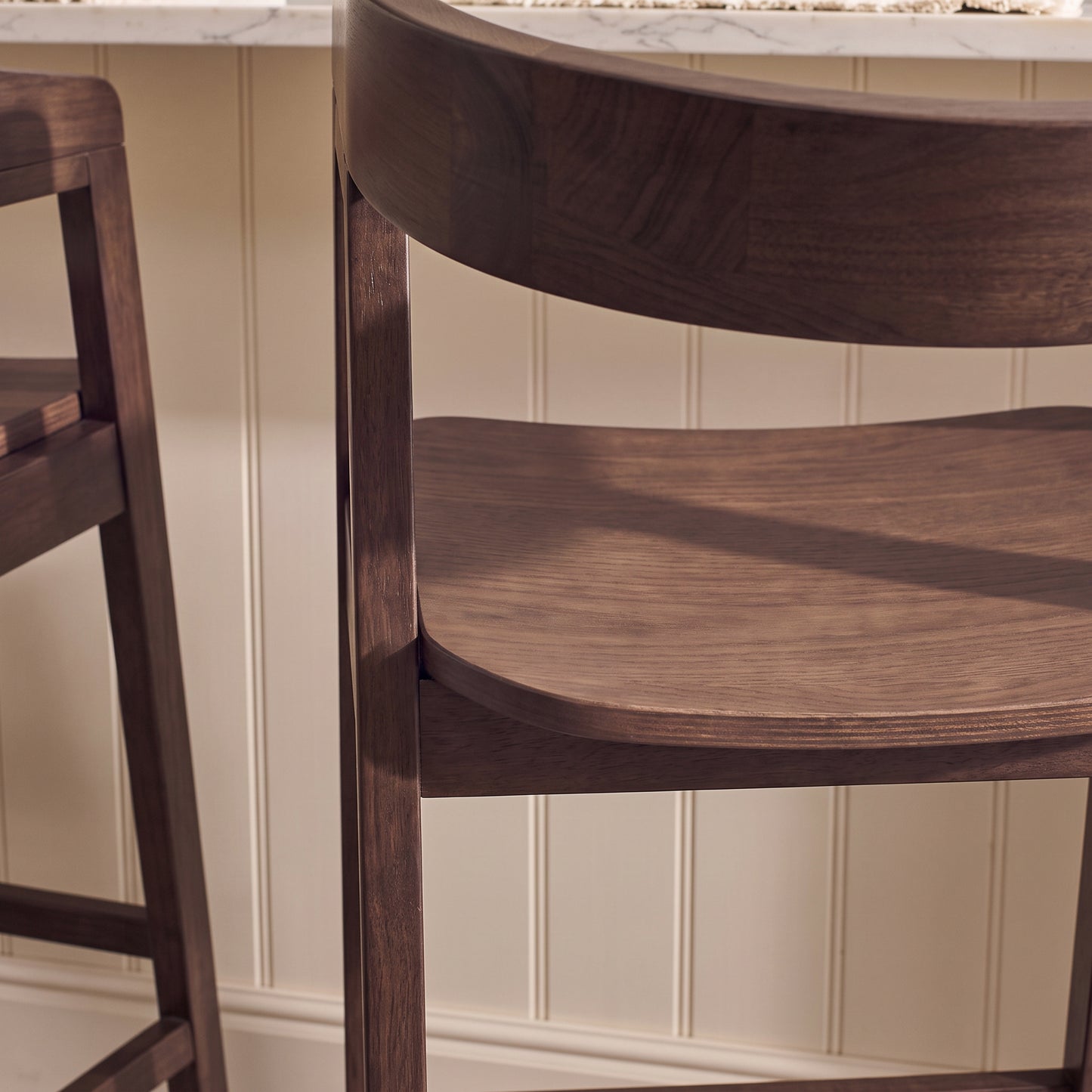 Ella Bar Stool - Coffee Brown - Laura James 