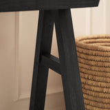 Sabina 100cm Rectangular Desk - Black Oak - Laura James 