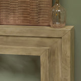 Riley 100cm Fireplace Surround - Chalked Mango Wood - Laura James 