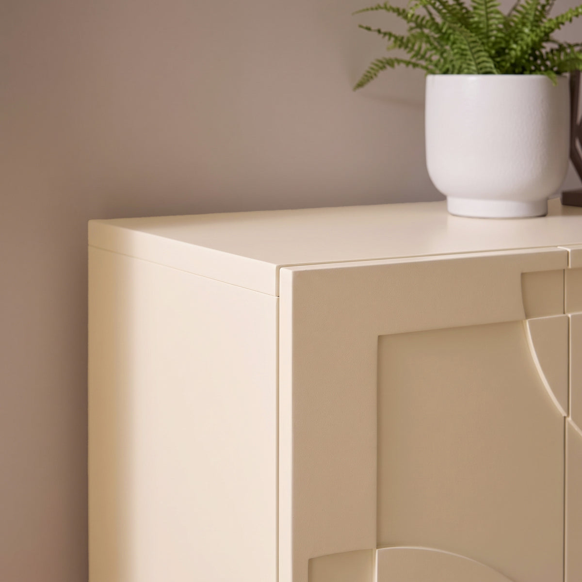 Makani 4 Door Sideboard - Driftwood - Laura James 