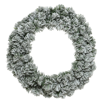 Norrbo 50cm Frosted Christmas Wreath - Laura James 