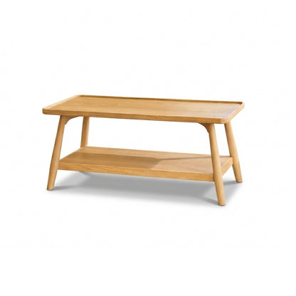 Tilly 100cm Rectangular Coffee Table - Whitewash Oak - Laura James