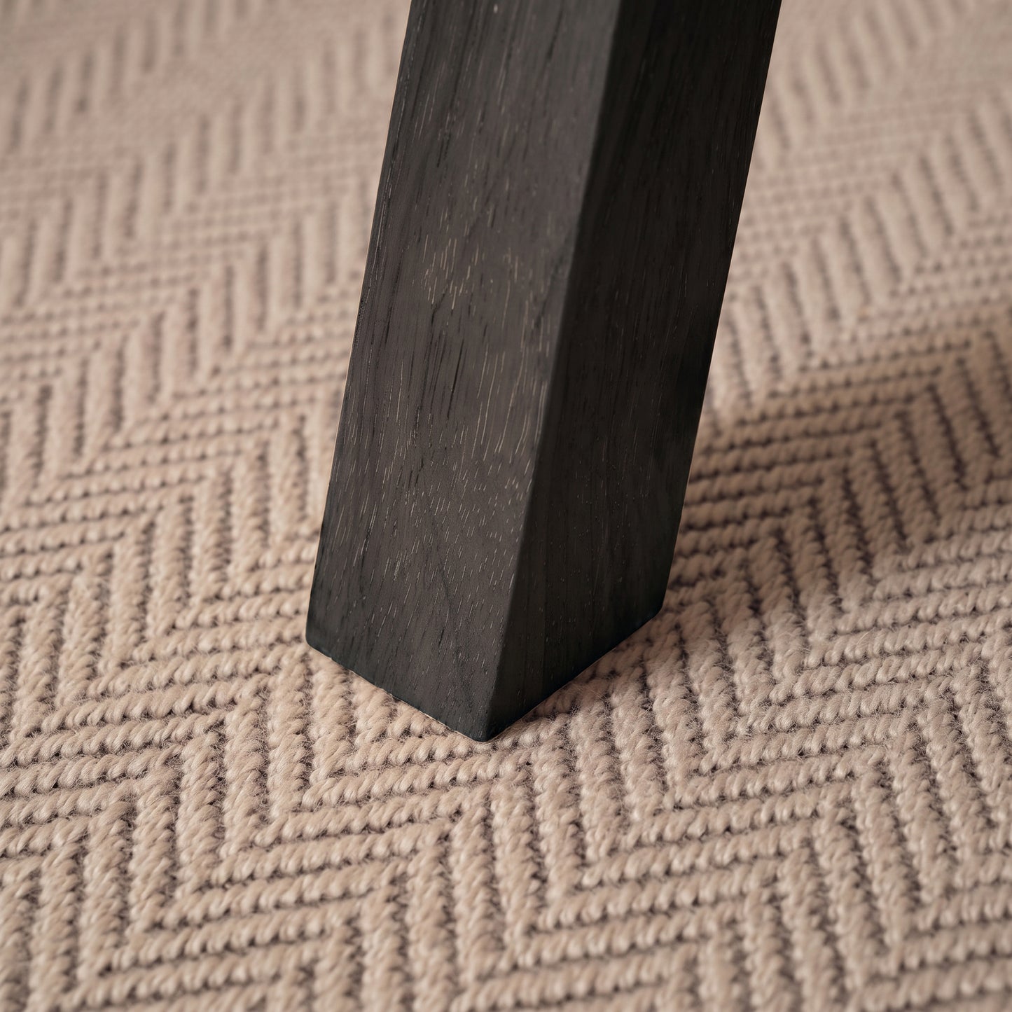 Sabina 100cm Rectangular Desk - Black Oak - Laura James 