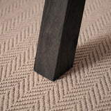 Sabina 100cm Rectangular Desk - Black Oak - Laura James 