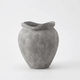 Tomar Fiber Cement 46cm Planter - Rustic Grey - Laura James