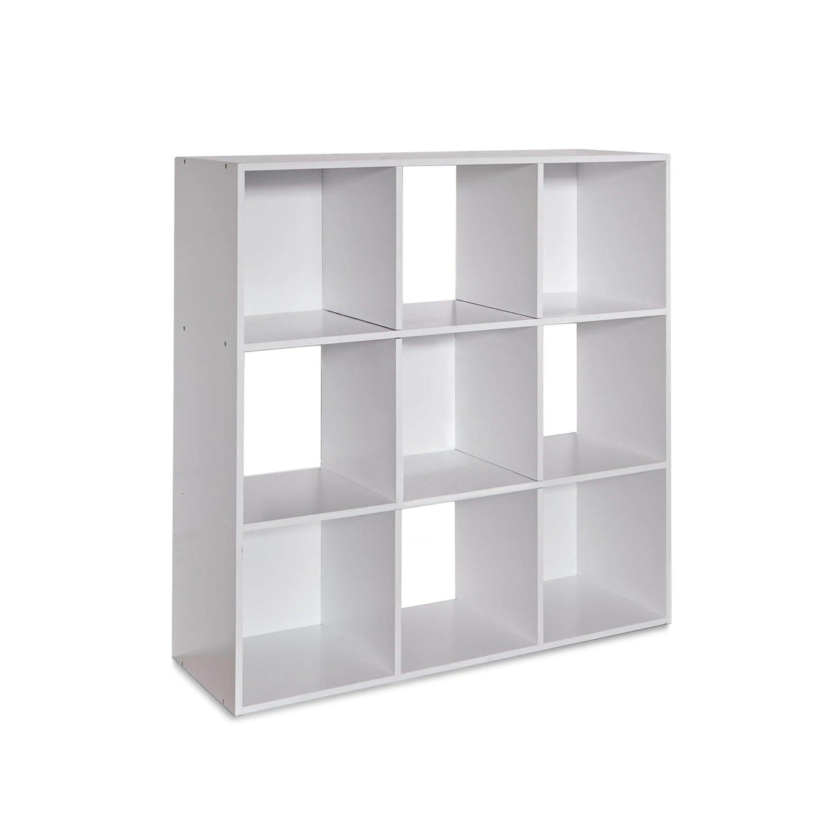 9 Cube Storage Unit Chalk Bookcase