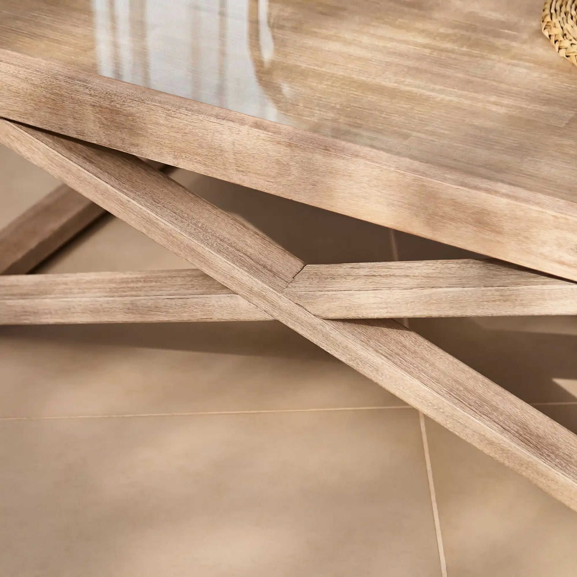 Akira Glass Garden Coffee Table - Laura James